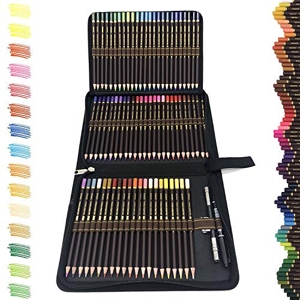 ZZONEART 72 Meilleur Crayons de Couleurs Outils, Sets de dessin de