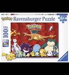 Ravensburger - Puzzle Enfant - Puzzle 200 p XXL - Attrapez-les tous ! -  Pokémon - Dès 8 ans - 12840