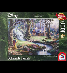 Schmidt Spiele CGS_59485 Disney Blanche-Neige Thomas Kinkade Puzzle les  Prix d'Occasion ou Neuf