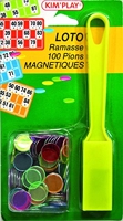 Bâton magnétique + 100 pions magnétiques - Couleur Aléatoire