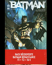 Pack découverte Batman Renaissance T1 + T2 offert