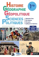 Histoire-Géographie, Géopolitique, Sciences Politiques (HGGSP) 1re - Manuel élève (nouveau programme 2019)