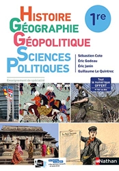 Histoire-Géographie, Géopolitique, Sciences Politiques (HGGSP) 1re - Manuel élève (nouveau programme 2019) de Joëlle Alazard