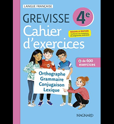 Cahier Grevisse 4e (2021)
