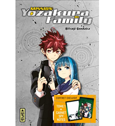 Coffret collector Mission Yozakura Family T1+carte+carnet de notes