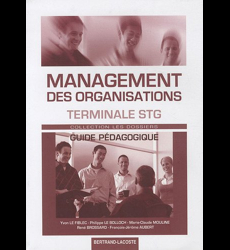 Management des organisations Tle STG