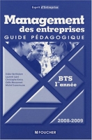 Management des entreprises BTS 1 Ed 2008-2009