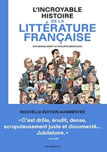 L'Incroyable Histoire de la littérature française de Catherine Mory