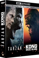 Kong - Skull Island + Tarzan - Coffret 4k Ultra HD [4K Ultra HD + Blu-ray + Digital HD]