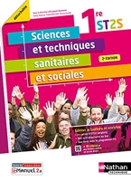 Sciences et techniques sanitaires et sociales 1ère ST2S (Poch Réflexe) Livre + licence élève 2021 - 1ère ST2S (Pochette)