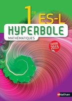 Hyperbole Mathématiques 1ère ES-L 2015 - Edition 2015