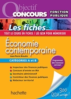 Objectif Concours - Les fiches Economie contemporaine Catégories A et B
