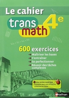 Mathematique 4e cahier version eleve 2014 - Cahier de l'élève, Edition 2014