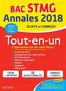 Annales Bac - 2018 Le Tout-En-Un Term STMG d'Alain Prost