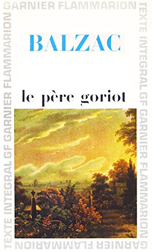 couverture de : Le p&egrave;re Goriot