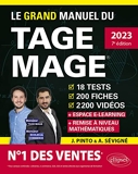 Le Grand Manuel du TAGE MAGE - 18 Tests, 200 Fiches, 2200 Vidéos