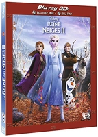 La Reine des neiges 2 3D + Blu-Ray 2D