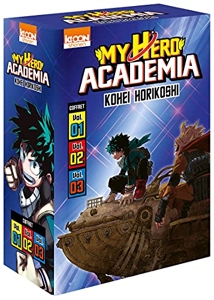 Coffret My Hero Academia vol. 1 à 3 de Kohei Horikoshi