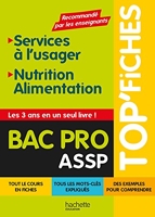 Top'Fiches BAC PRO ASSP Services à l'usager, Nutrition-Alimentation