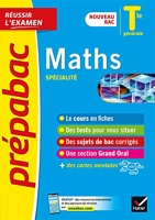 Maths Tle générale (spécialité) - Prépabac Réussir l'examen - Bac 2023 - Nouveau programme de Terminale