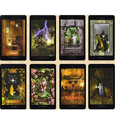 Le Tarot Vision - Jeu de 78 cartes - Cartes de voyance avec explication  complète des 78 lames (livret en FR) - Jeu divinatoire - Cdiscount Jeux -  Jouets