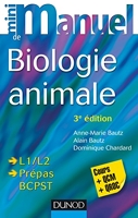 Mini manuel de biologie animale - Cours et QCM/QROC