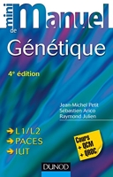 Mini manuel de génétique - 4e éd - Cours + QCM + QROC
