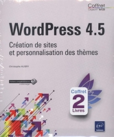 WordPress 4.5 - Coffret de 2 livres - Création de sites et personnalisation des thèmes