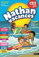 Cahier de Vacances 2022 du CE2 vers le CM1 - Nathan Vacances - 8/9 ANS