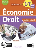 Économie-Droit 1re, Tle Bac Pro (2020) - Pochette élève - Pochette élève