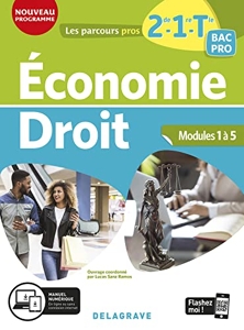 Économie-Droit 2de, 1re, Tle Bac Pro (2020) - Pochette élève de Dominique Audrain