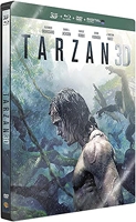 Tarzan - Édition Limitée SteelBook - Blu-ray 3D + 2D [Combo Blu-ray 3D + Blu-ray + Copie digitale - Édition boîtier SteelBook]