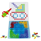 Akokie Mosaique Enfant Puzzle Jeux Enfant 3 Ans 3D Construction Enfant Jeu  les Prix d'Occasion ou Neuf