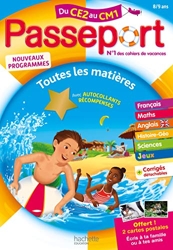 Passeport - Du CE2 au CM1 (8-9 ans) - Cahier de vacances 2022 de Michèle Bacon