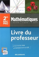 Mathématiques 2e Bac Pro - Livre du professeur