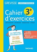 Cahier Grevisse - Français - 3e - Edition 2019