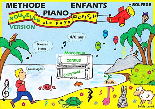 METHODE PIANO ENFANTS avec partie solfège - Le pays musical - 4