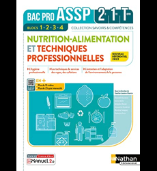 Nutrition-Alimentation & Techniques professionnelles - 2e-1re-Term - Livre + Licence élève 2022