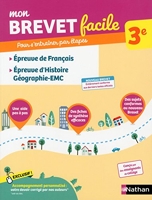 Mon Brevet facile - Épreuves de Français, Histoire-Géographie-EMC - 3e (08)