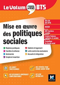 Le Volum' BTS - Mise en oeuvre des politiques sociales - 6e édition - Révision de Vincent Chevreux