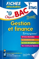 Objectif Bac Fiches Détachables Gestion Et Finance Term Stmg