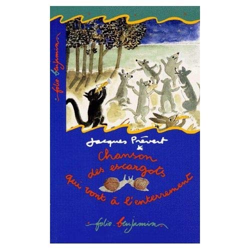couverture de : Chanson des escargots qui vont &agrave; l'enterrement
