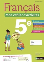 Français - Mon cahier d'activités - 5e