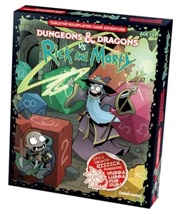 Dungeons & Dragons vs Rick and Morty - Tabletop Roleplaying Game Adventure de Wizards RPG Team