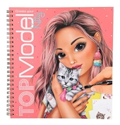 Depesche Livre de coloriage 10633 - Create Your TOPModel Design Studio,  env. 26 x 25 x 2,5 cm