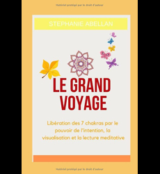  Le Grand voyage: Libération des 7 chakras par le pouvoir de  l'intention, la visualisation et la lecture meditative - Abellan, Stephanie  - Livres