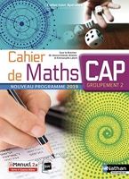 Cahier de Maths - CAP Groupement 2