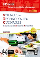 Sciences et Technologies Culinaires (STC) 1re année BTS MHR (2019) Pochette élève