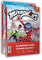 Miraculous Les aventures de Lady Bug et Chat noir 02 - Pack T1 + T2