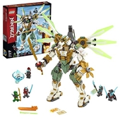 LEGO®-NINJAGO® Le robot Titan de Lloyd Jeu pour Enfant 9 Ans et Plus, Briques de Construction Garçon et Fille, 876 Pièces 70676